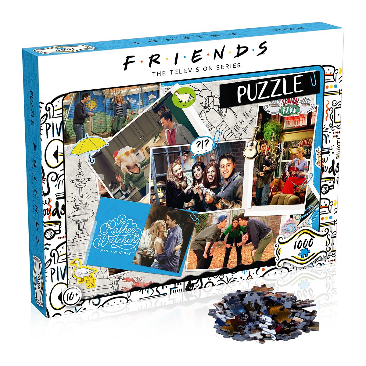 Friends Scrapbook 1000 Piece Jigsaw Puzzle - Bộ Xếp Hình 1000 Mảnh - Winning Moves - Hình ảnh chi tiết 2