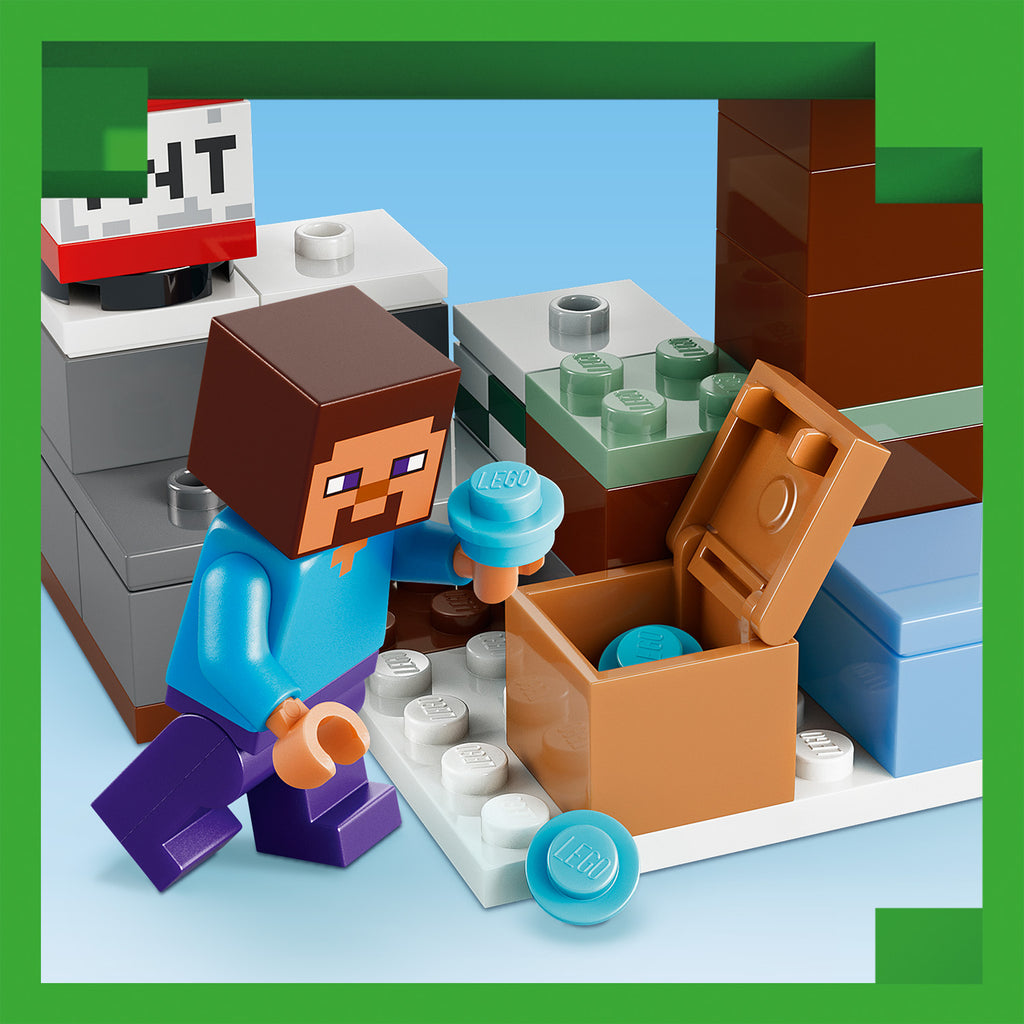 LEGO® Minecraft® Steve’s Taiga Adventure - Bộ Đồ Chơi Lắp Ráp Rừng Taiga LEGO 21583 - Hình ảnh bổ sung 6