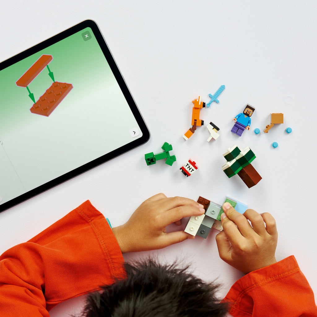 LEGO® Minecraft® Steve’s Taiga Adventure - Bộ Đồ Chơi Lắp Ráp Rừng Taiga LEGO 21583 - Hình ảnh bổ sung 5