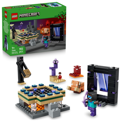 LEGO® Minecraft® Nether & End Portal Journey Đồ Chơi Lắp Ráp Cổng Địa Ngục & Cổng Kết Thúc LEGO 21584 LEGO - ảnh 3 - LEGO Min