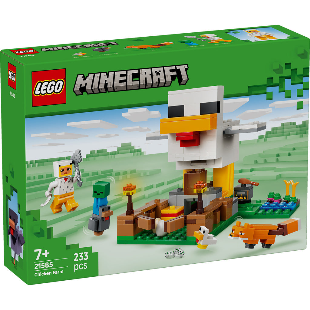 LEGO® Minecraft® Chicken Farm - Đồ chơi lắp ráp trang trại gà - LEGO 21585 - Hình ảnh sản phẩm