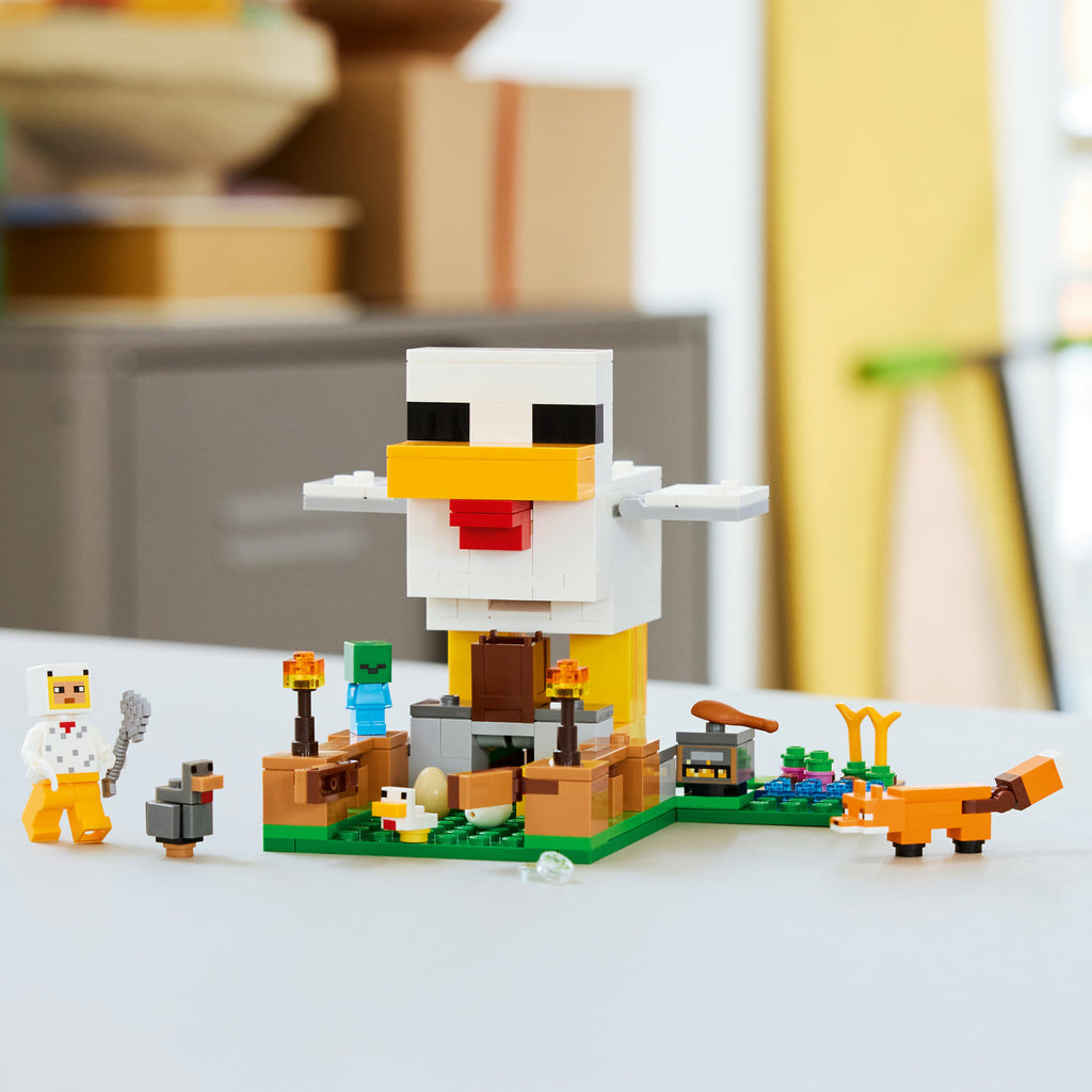 LEGO® Minecraft® Chicken Farm - Đồ chơi lắp ráp trang trại gà - LEGO 21585 - Hình ảnh bổ sung 4