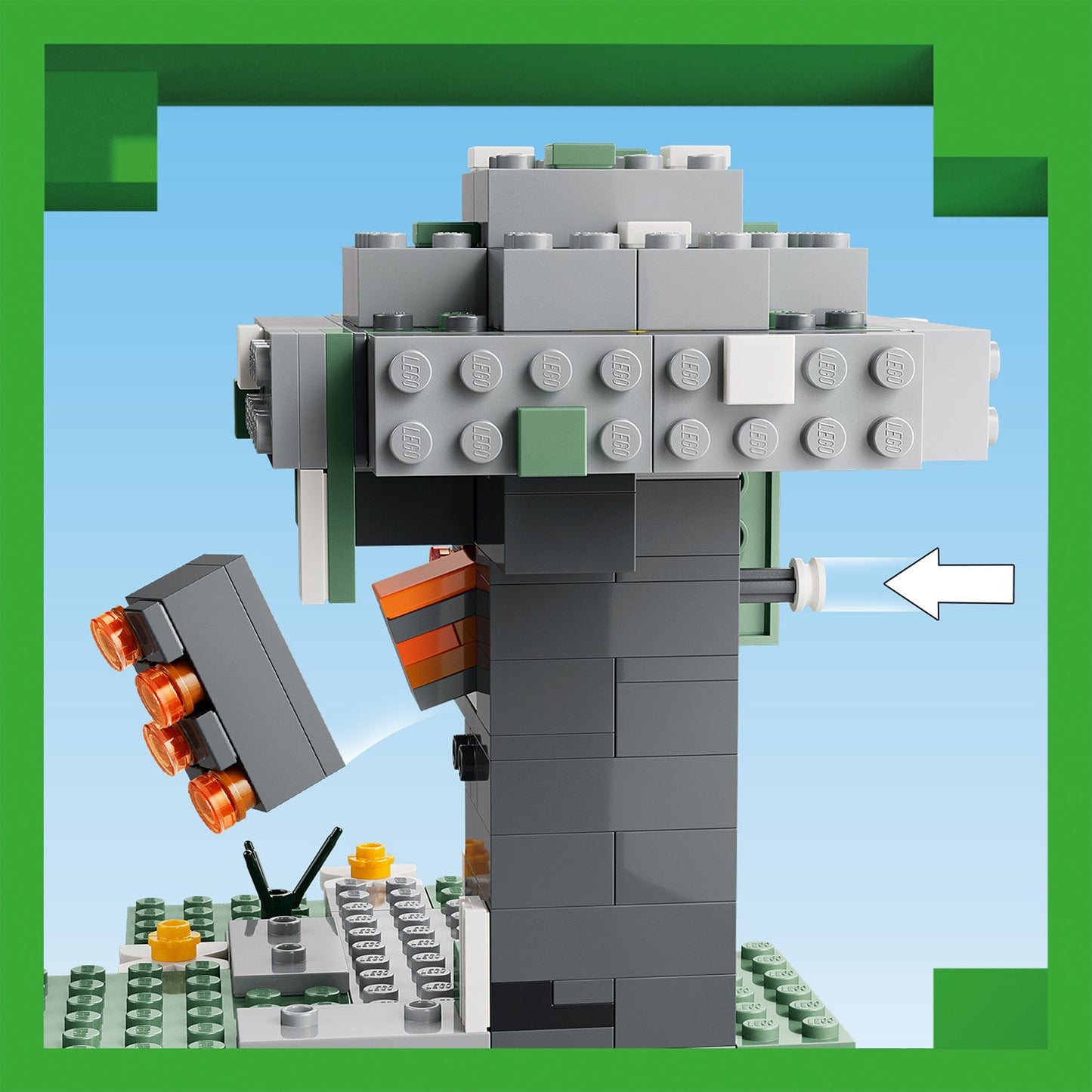 LEGO® Minecraft® The Pale Garden - Đồ chơi lắp ráp Khu Vườn Nhợt Nhạt (21586) - LEGO Minecraft - Hình ảnh bổ sung 9