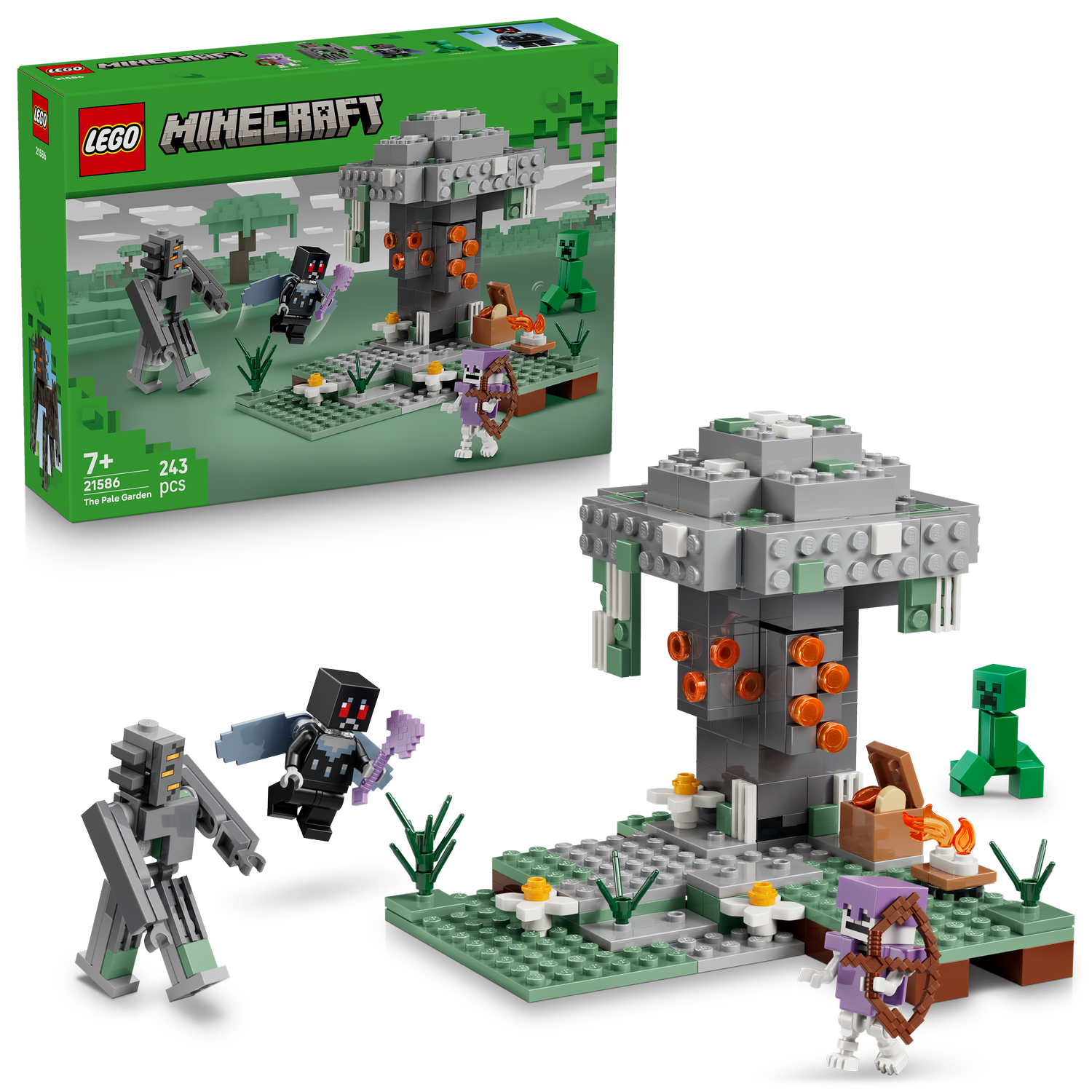 LEGO® Minecraft® The Pale Garden - Đồ chơi lắp ráp Khu Vườn Nhợt Nhạt (21586) - LEGO Minecraft LEGO - ảnh 3 - LEGO Minecraft