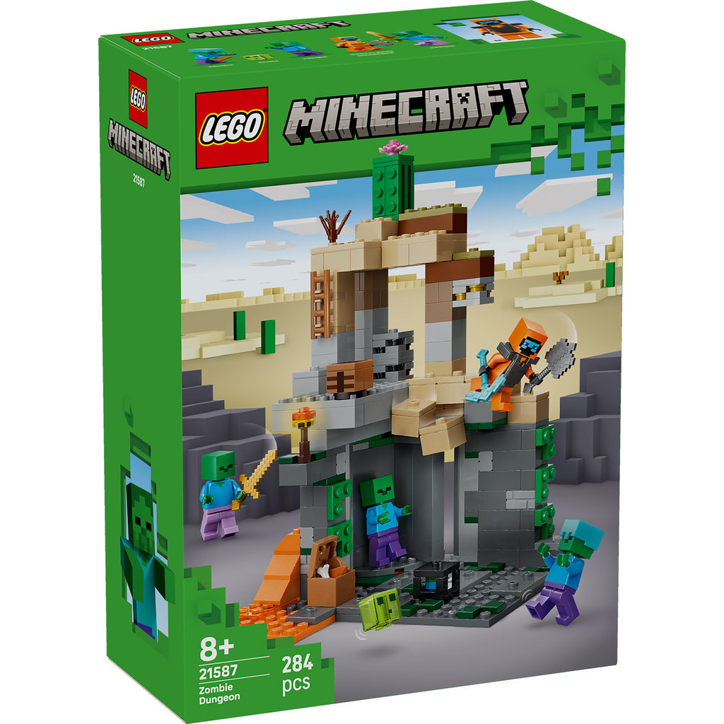 LEGO® Minecraft Zombie Dungeon - Bộ đồ chơi lắp ráp Hầm ngục Thây ma (21587) - LEGO - Hình ảnh sản phẩm