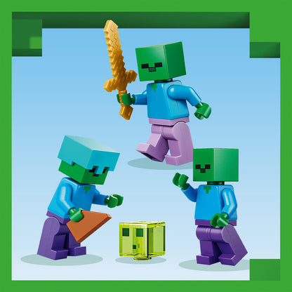 LEGO® Minecraft Zombie Dungeon - Bộ đồ chơi lắp ráp Hầm ngục Thây ma (21587) - LEGO LEGO - ảnh 4 - LEGO Set