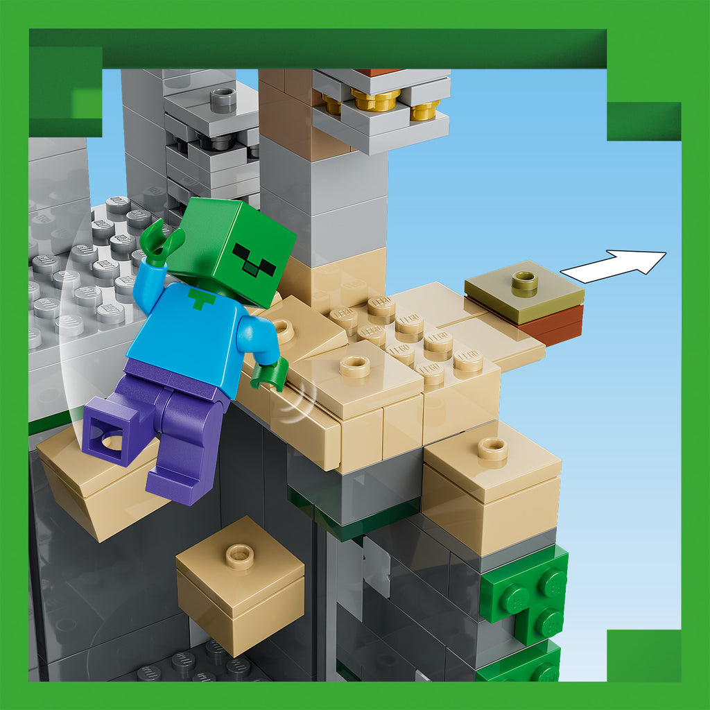 LEGO® Minecraft Zombie Dungeon - Bộ đồ chơi lắp ráp Hầm ngục Thây ma (21587) - LEGO LEGO - ảnh 5 - LEGO Set