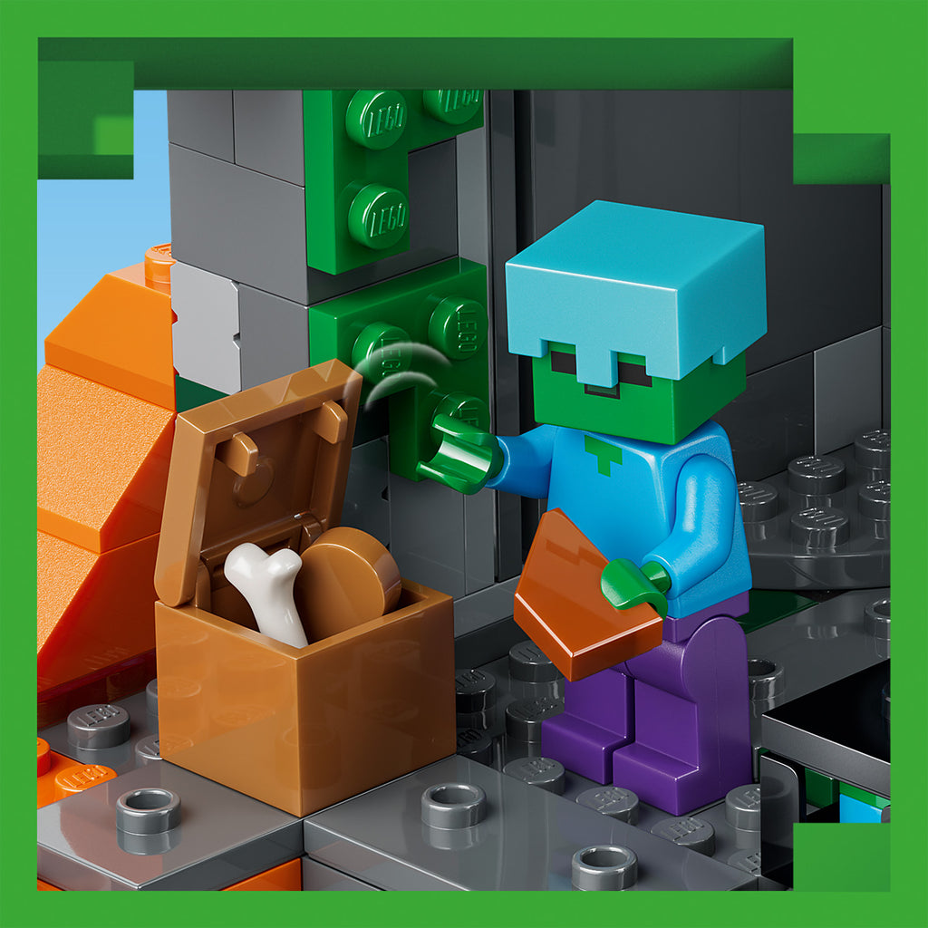 LEGO® Minecraft Zombie Dungeon - Bộ đồ chơi lắp ráp Hầm ngục Thây ma (21587) - LEGO LEGO - ảnh 7 - LEGO Set