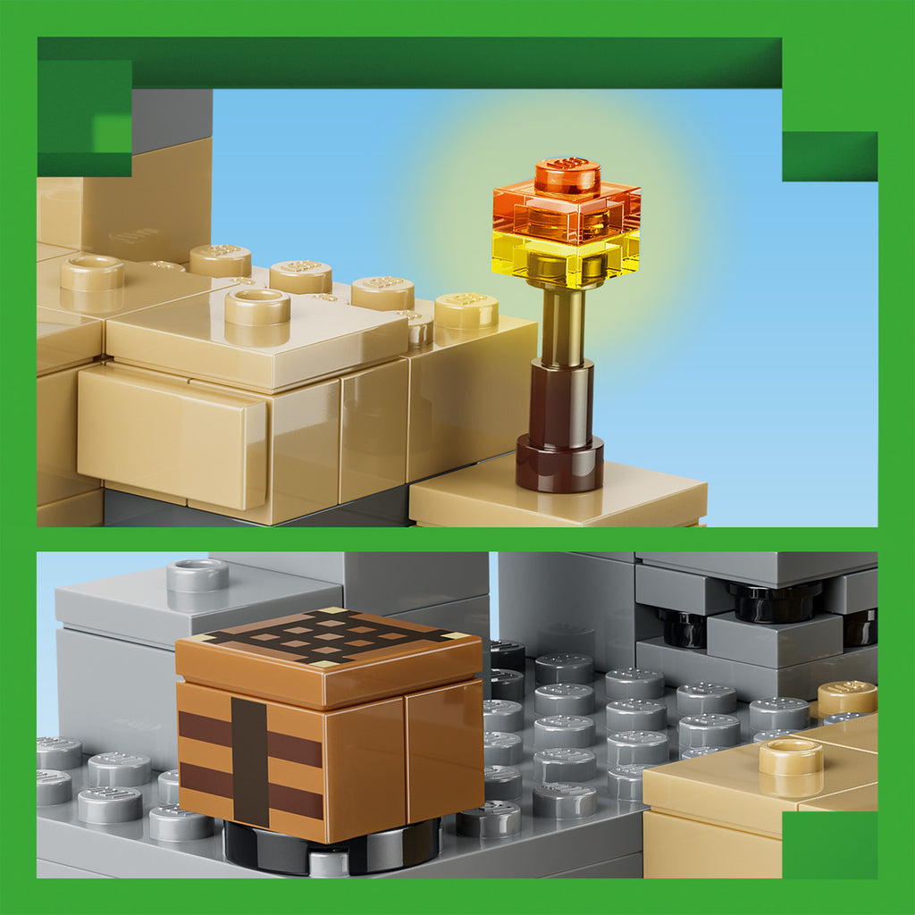 LEGO® Minecraft Zombie Dungeon - Bộ đồ chơi lắp ráp Hầm ngục Thây ma (21587) - LEGO