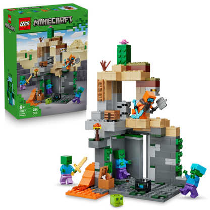 LEGO® Minecraft Zombie Dungeon - Bộ đồ chơi lắp ráp Hầm ngục Thây ma (21587) - LEGO LEGO - ảnh 9 - LEGO Set