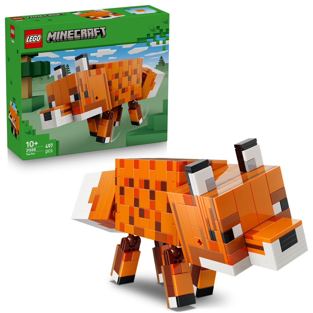 LEGO® Minecraft® The Fox - Đồ Chơi Lắp Ráp Mô Hình Cáo - LEGO 21588 LEGO - ảnh 2 - Đồ chơi lắp ráp