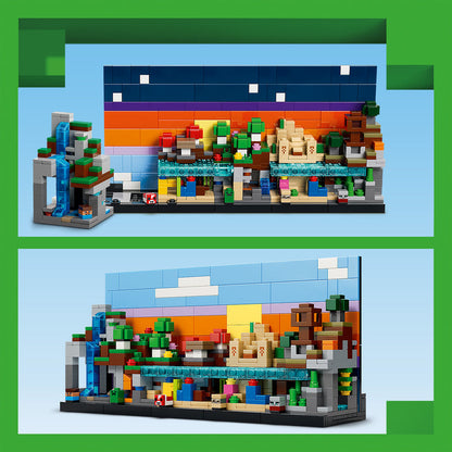 LEGO® Minecraft Mini Biomes - Bộ Lắp Ráp 5 Vùng Sinh Thái - LEGO 21589 LEGO - ảnh 5 - Lego