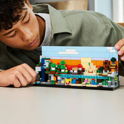 LEGO® Minecraft Mini Biomes - Bộ Lắp Ráp 5 Vùng Sinh Thái - LEGO 21589 - Góc nhìn khác 3
