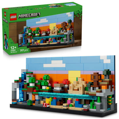 LEGO® Minecraft Mini Biomes - Bộ Lắp Ráp 5 Vùng Sinh Thái - LEGO 21589 LEGO - ảnh 6 - Lego