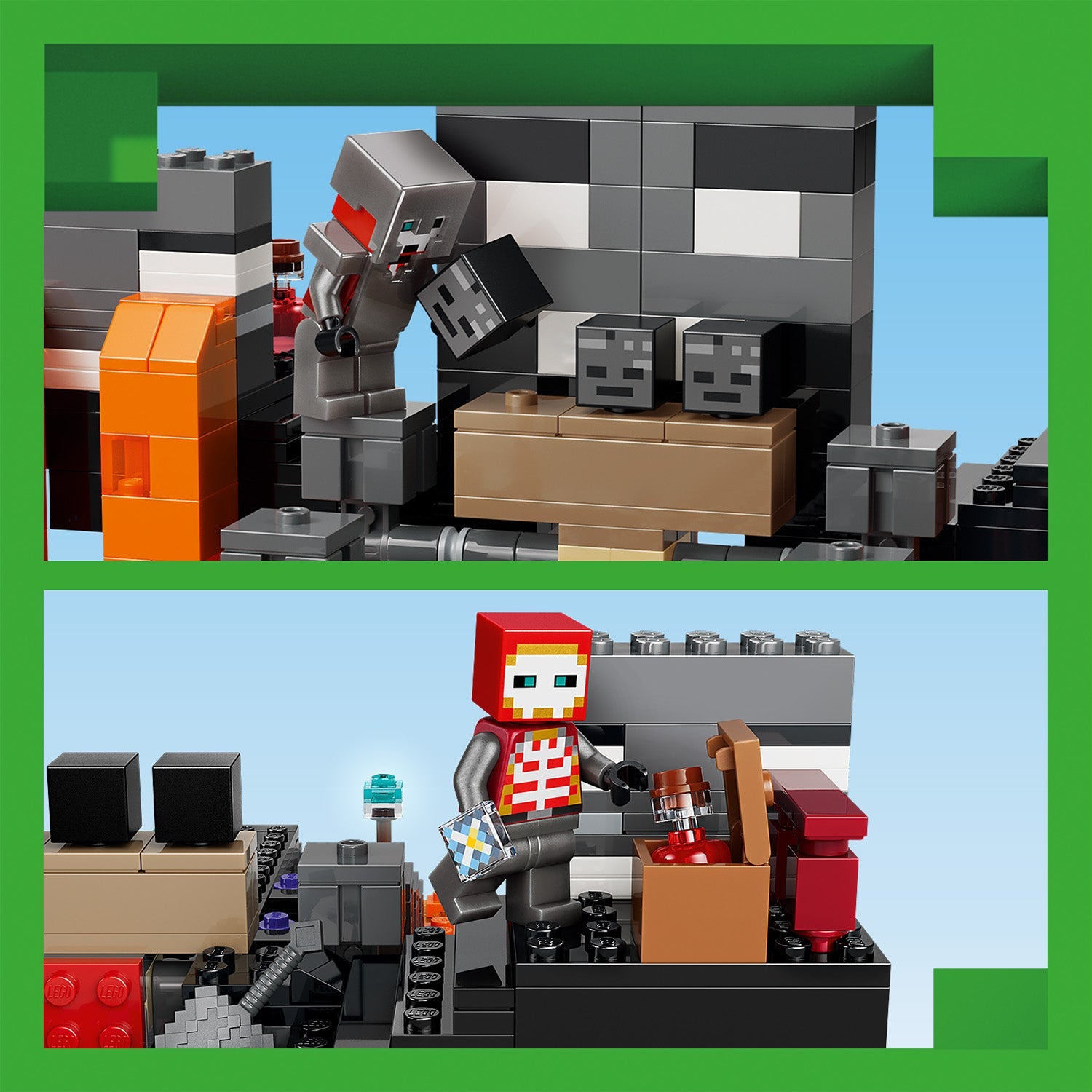 LEGO® Minecraft® Wither Battle - Bộ Đồ Chơi Lắp Ráp Trận Chiến Wither - LEGO 21590 LEGO - ảnh 2 - Building Set