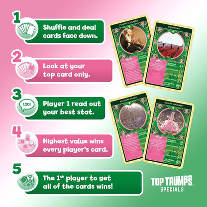 Wicked Top Trumps Card Game - Board Game Thẻ Bài Xứ Oz - Winning Moves - Hình ảnh bổ sung 5