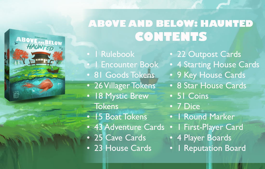 Above and Below: Haunted Plus Stretch Goal Box (Kickstarter Special)