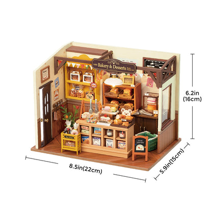 Rolife DIY Miniature House - Becka's Baking House - Mô hình nhà búp bê gỗ tự lắp ráp - Rolife DG161