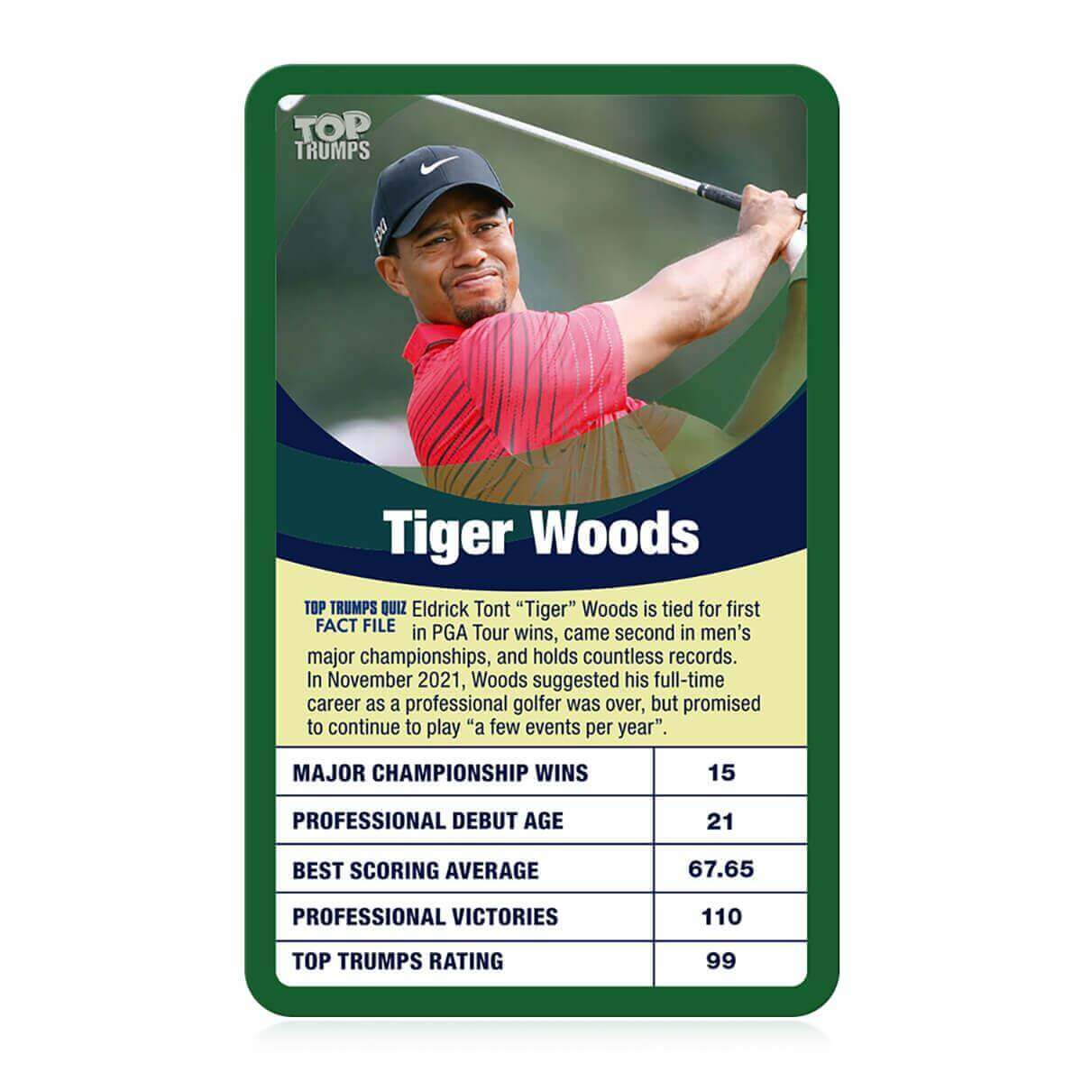 Greatest Golfers Top Trumps Card Game - Trò Chơi Thẻ Bài 30 Huyền Thoại Golf - Winning Moves - Góc nhìn khác 3