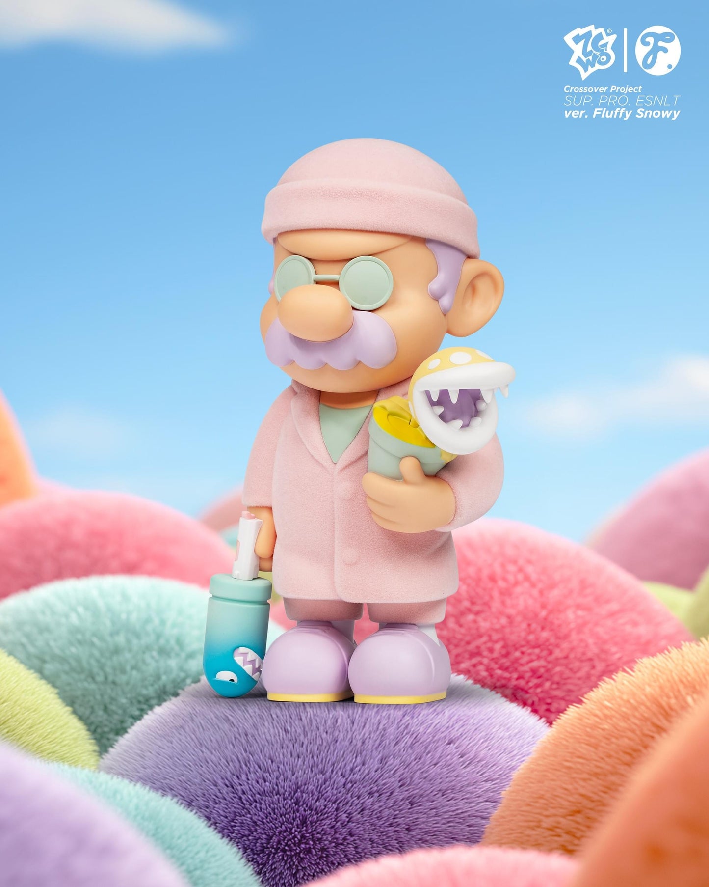 SUP. PRO. ESNTL // FLUFFY SNOWY - Mô hình Art Toy Figure Giới Hạn - Fools Paradise - Hình ảnh chi tiết 2