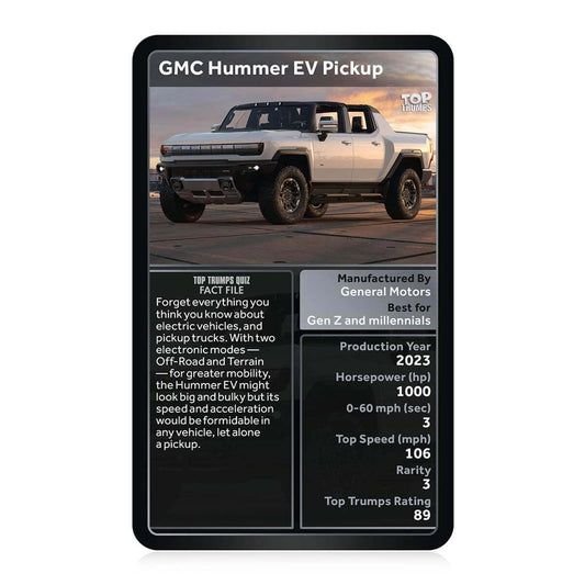 Ultimate 4x4 Vehicles Top Trumps Card Game - Trò chơi thẻ bài xe địa hình - Winning Moves - Hình ảnh chi tiết 2