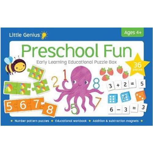 Little Genius Early Learning Puzzle Box - Preschool Fun