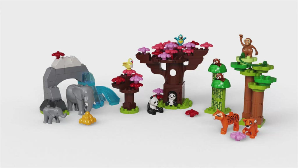 LEGO® DUPLO™ Wild Animals of Asia - Đồ Chơi Lắp Ráp Động Vật Hoang Dã Châu Á - LEGO 10974 LEGO - ảnh 5 - Lego