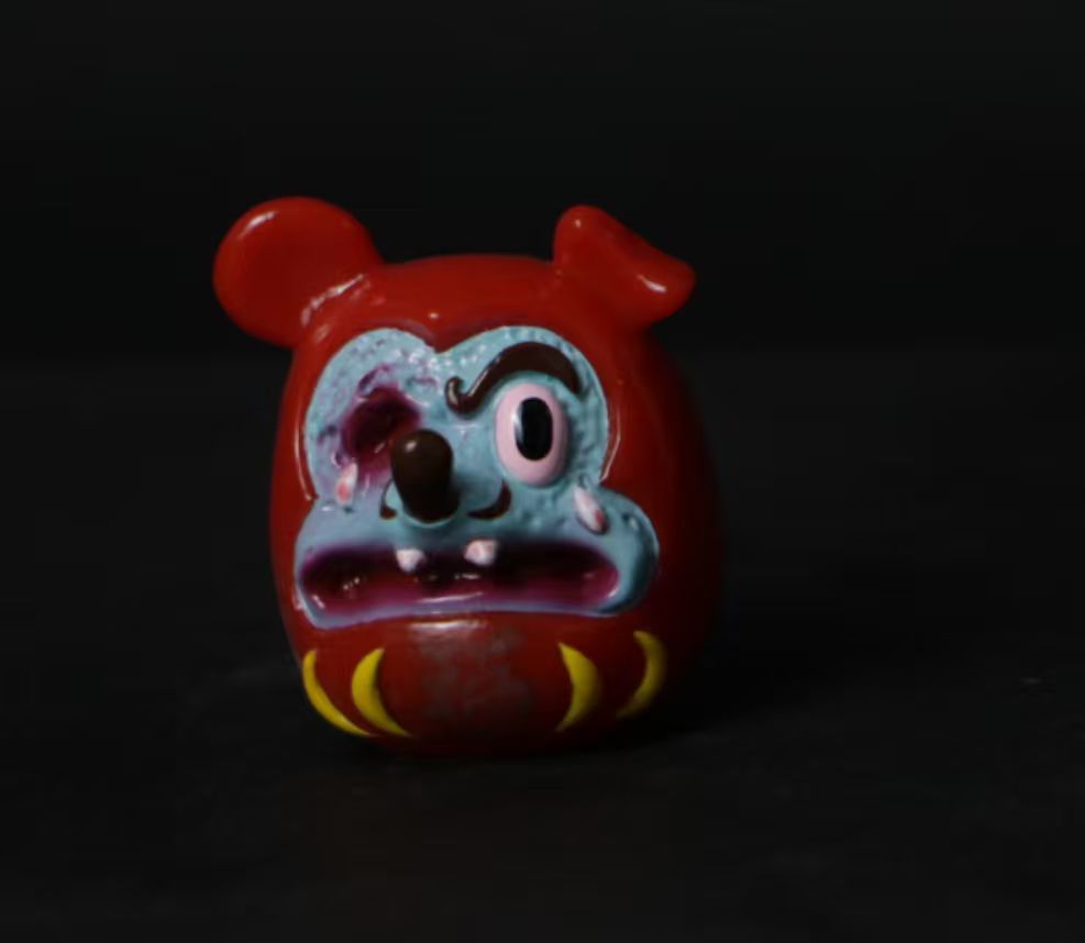 Diemouse Daruma Mouse - Mô hình Sofubi Art Toy chính hãng - Diemouse - Hình ảnh sản phẩm