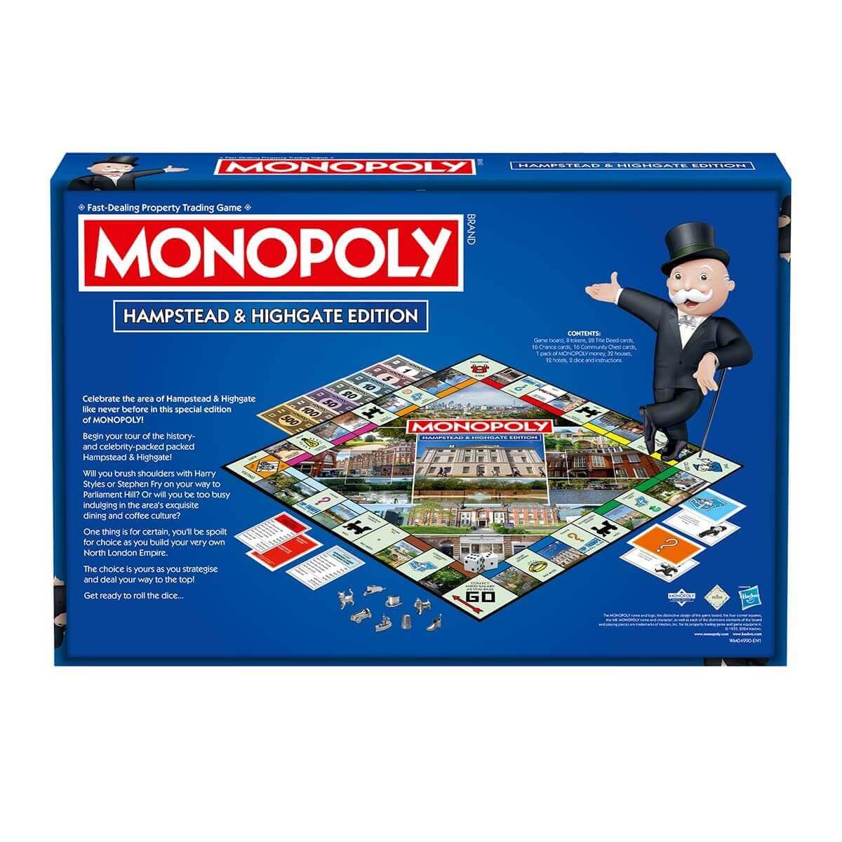 Hampstead & Highgate Monopoly Board Game - Cờ Tỷ Phú London - Winning Moves - Hình ảnh bổ sung 8