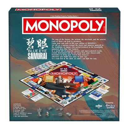 Blue Eye Samurai Monopoly Board Game - Cờ Tỷ Phú Nhật Bản Thời Edo - Winning Moves Winning Moves - Board Game