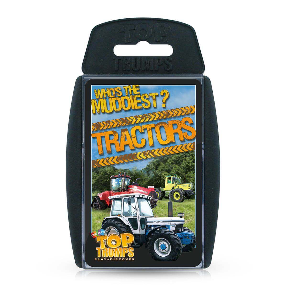 Tractors Top Trumps Card Game - Trò Chơi Thẻ Bài Máy Kéo Giáo Dục - Winning Moves - Hình ảnh sản phẩm