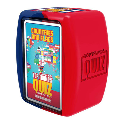 Countries & Flags Top Trumps Quiz - Fun Card Game - Trò chơi thẻ bài đố vui giáo dục địa lý - Winning Moves - Hình ảnh chi tiết 2