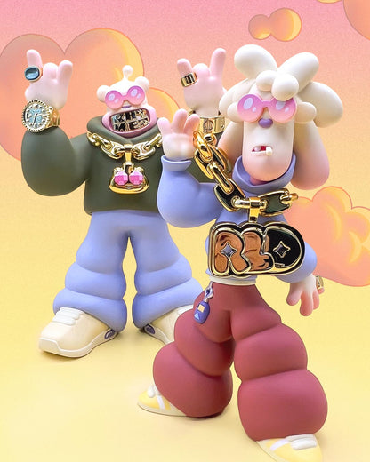 GHOST KIDZ BY RHYMEZLIKEDIMEZ TWILIGHT EDITION - Mô hình Figure Limited - Super Plastic - Hình ảnh sản phẩm