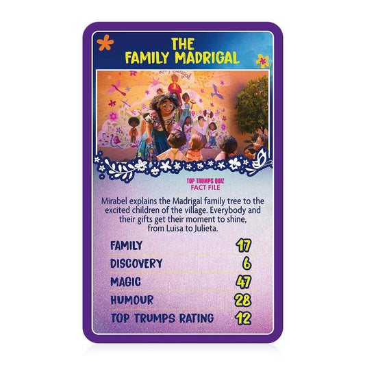Encanto Top Trumps Card Game - Bộ Bài Thẻ Bài Disney Phép Thuật - Winning Moves - Hình ảnh chi tiết 2