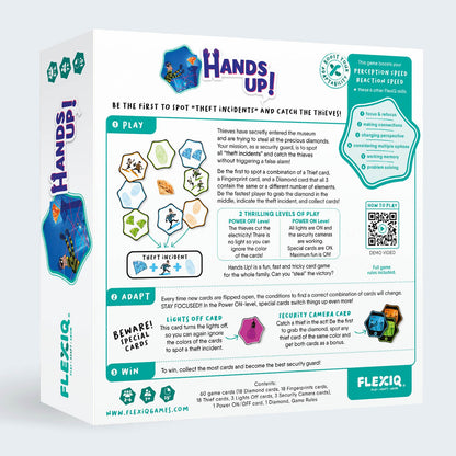 Hands Up — Quick Thinking Card Game - Trò chơi thẻ bài phản xạ nhanh FlexiQ - Hình ảnh bổ sung 6