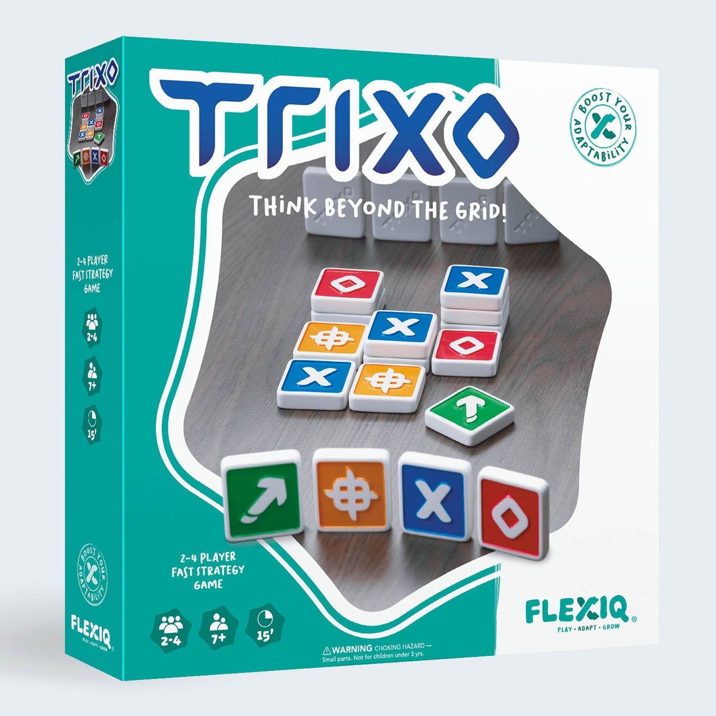 Trixo — Board Game Chiến Thuật Xếp Gạch Tốc Độ Cao FlexiQ - Hình ảnh sản phẩm