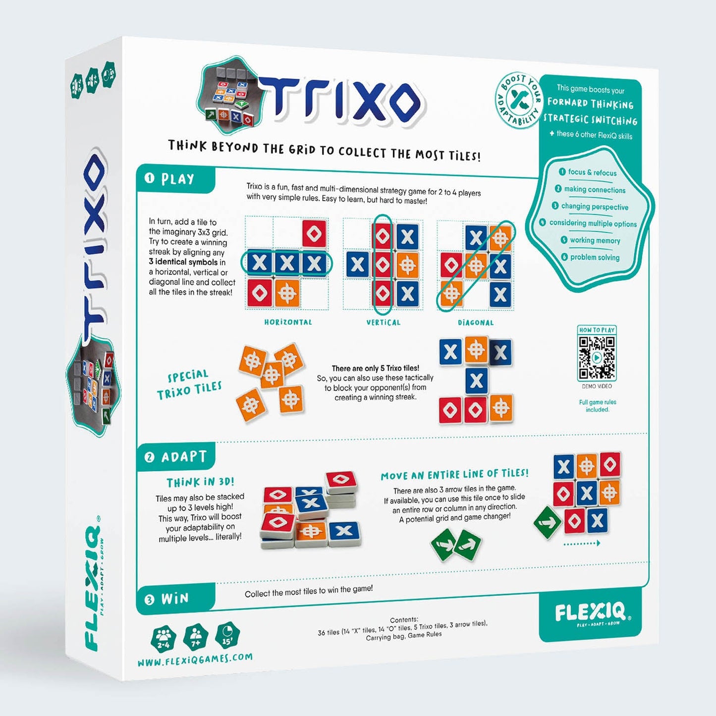 Trixo — Board Game Chiến Thuật Xếp Gạch Tốc Độ Cao FlexiQ - Hình ảnh bổ sung 5