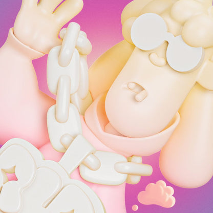 GHOST KIDZ BY RHYMEZLIKEDIMEZ TWILIGHT EDITION - Mô Hình Art Toy Giới Hạn - Super Plastic - Góc nhìn khác 3