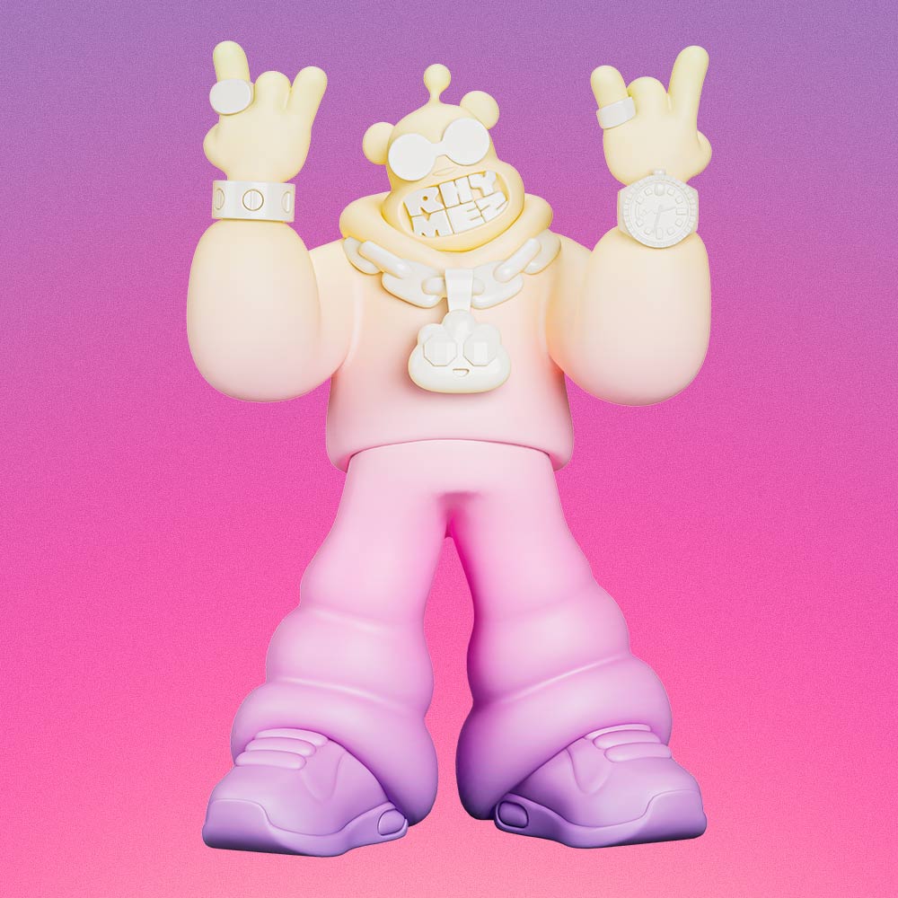GHOST KIDZ BY RHYMEZLIKEDIMEZ TWILIGHT EDITION - Mô Hình Art Toy Giới Hạn - Super Plastic - Hình ảnh bổ sung 4