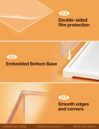 Rolife Acrylic Display Box Landscape Size S DF04L - Hộp trưng bày Acrylic chống bụi - Rolife
