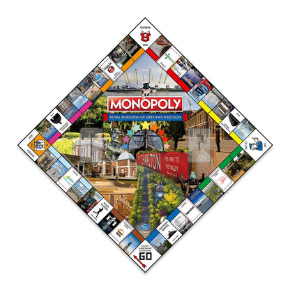Royal Borough of Greenwich Monopoly Board Game - Cờ Tỷ Phú Bản Đặc Biệt - Winning Moves - Góc nhìn khác 3