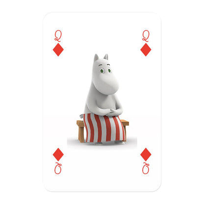 Moomins Waddingtons Number 1 Playing Cards - Bộ Bài Tây Cao Cấp Moominvalley - Winning Moves - Góc nhìn khác 3