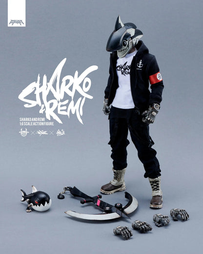 Sharko & Remi 1/6 Action Figure (Fortress Black Edition) - Mô hình hành động cao cấp Devil Toys x Chk Dsk x Quiccs