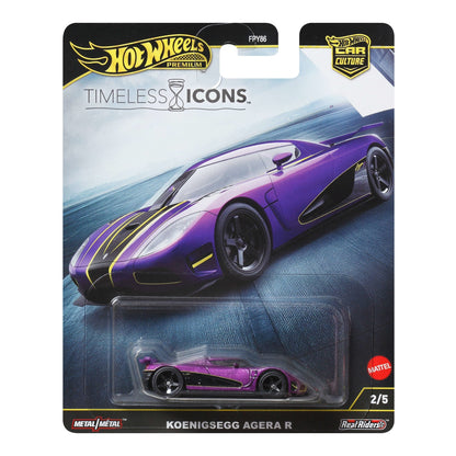 Hot Wheels Premium Car Culture 2-Pack 2004 Volkswagen Gold R32 & Volkswagen Golf MK7