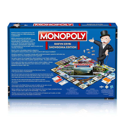 Rhifyn Eryri Snowdonia Edition Monopoly Board Game - Cờ Tỷ Phú Phiên Bản Snowdonia - Winning Moves