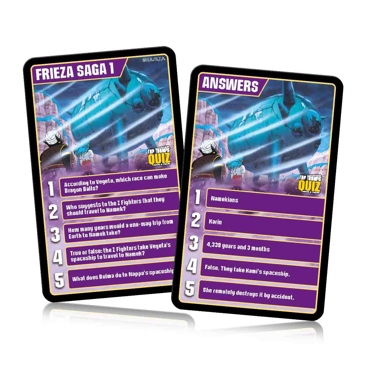 Dragon Ball Z Top Trumps Quiz Card Game - Trò Chơi Thẻ Bài Đố Vui Anime - Winning Moves - Góc nhìn khác 3