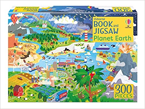 Book and Jigsaw - Planet Earth