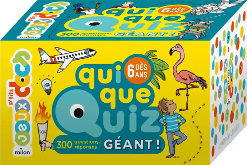 Quiquequiz Geant ! - 300 Questions-Reponses