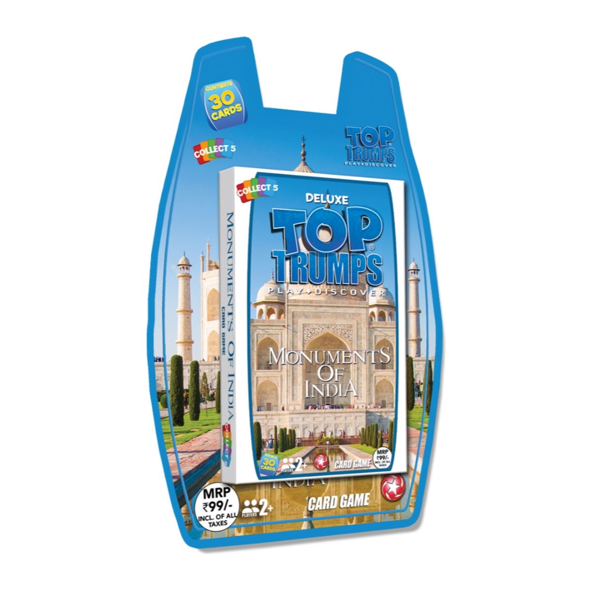 Monuments of India Top Trumps Card Game - Trò Chơi Thẻ Bài Kiến Trúc Ấn Độ - Winning Moves - Hình ảnh sản phẩm