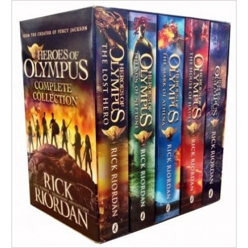 Sách tiếng Anh - Heros of Olympus (ISBN cũ 9780241335581)